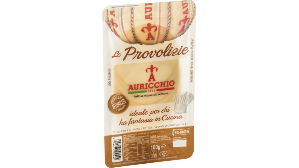 Auricchio Provolone affumicato fette sottili 100 g - Le...