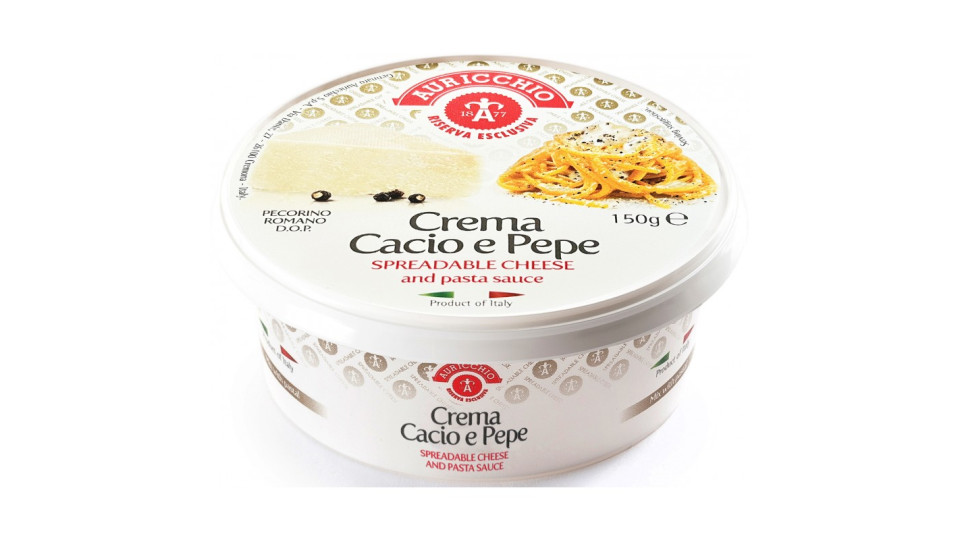 Auricchio crema cacio e pepe gr.150