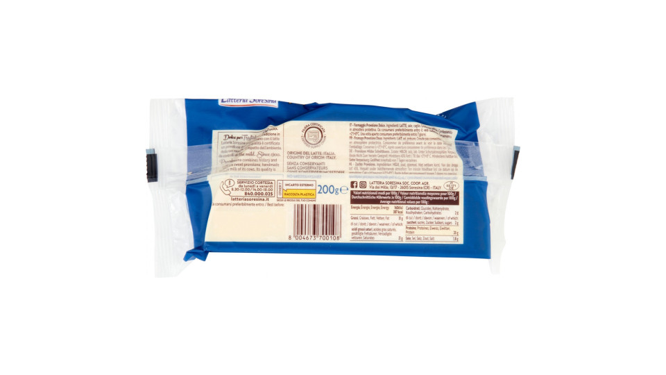 Latteria Soresina Provolone Soresina Dolce 200 g