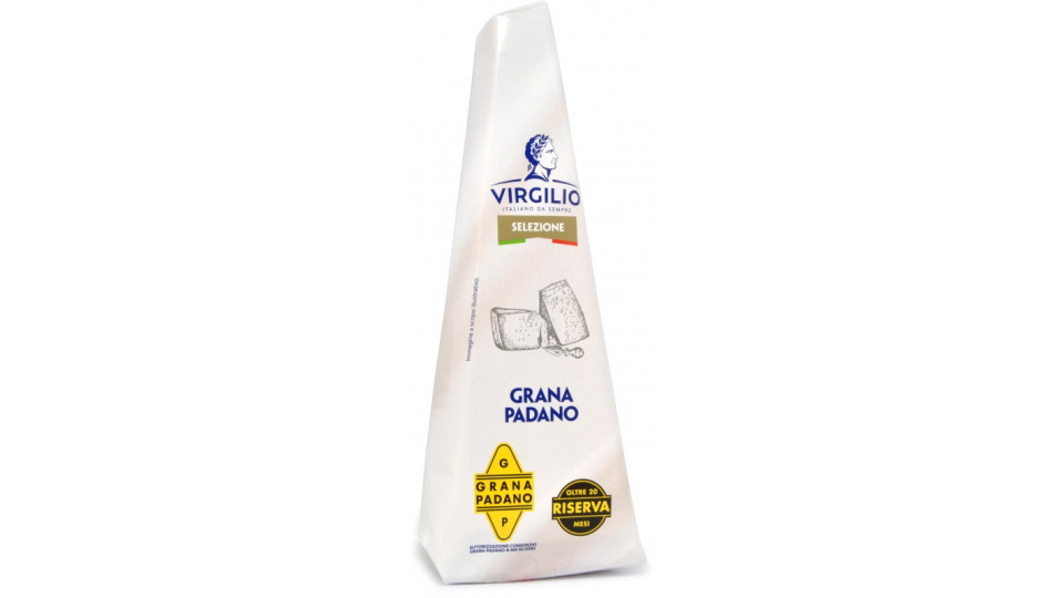 Consorzio Virgilio grana padano riserva incartato gr.200