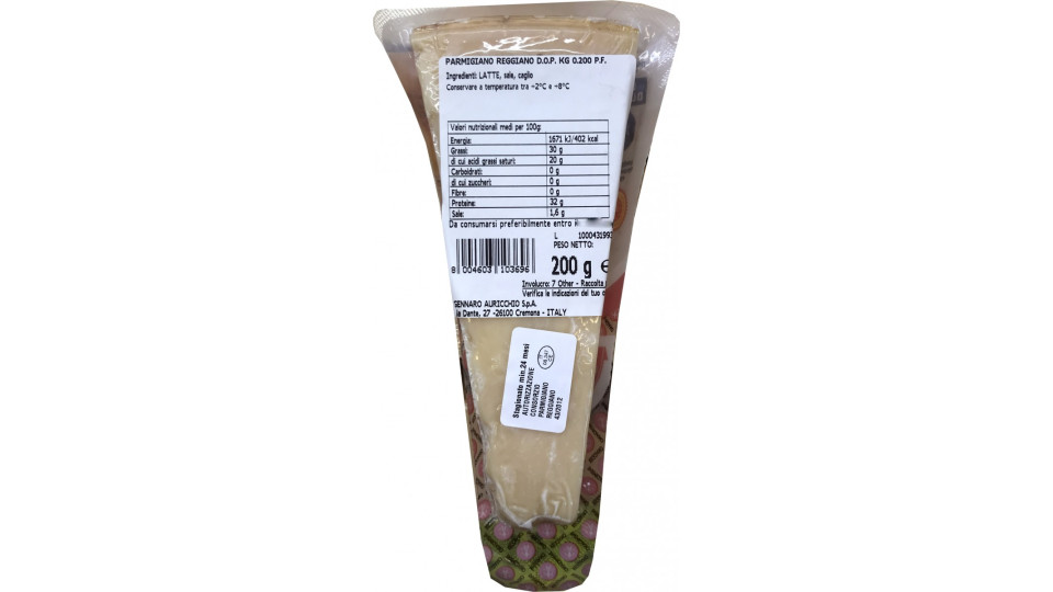 Auricchio parmigiano reggiano 24 mesi - Riserva esclusiva...