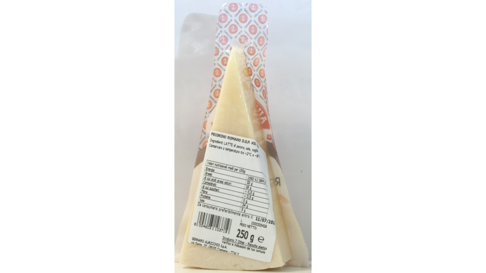 Auricchio Pecorino Romano - Riserva esclusiva spicchio 250g