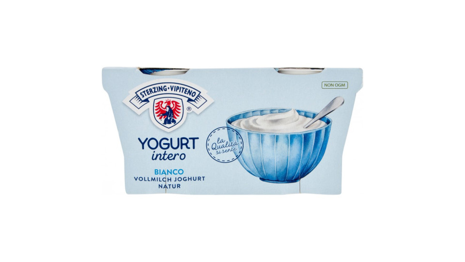 Sterzing Vipiteno Yogurt Vipiteno Intero Bianco 2 x 125 gr.