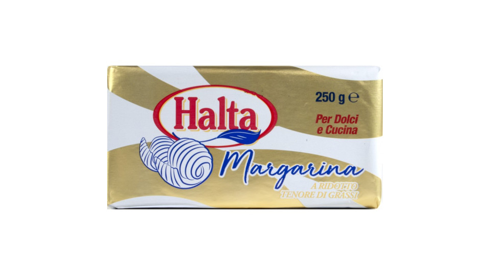 Halta margarina classica a ridotto contenuto di grassi gr.250