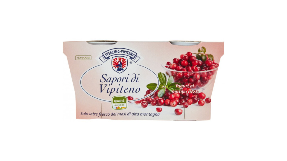 Sterzing Vipiteno Sapori di Vipiteno Yogurt al mirtillo rosso...