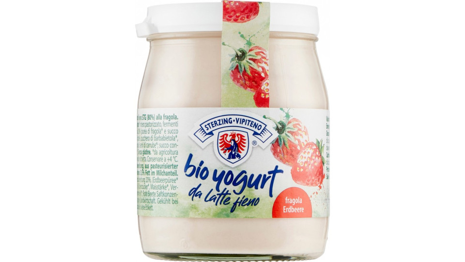 Vipiteno yogurt bio fragola gr.150