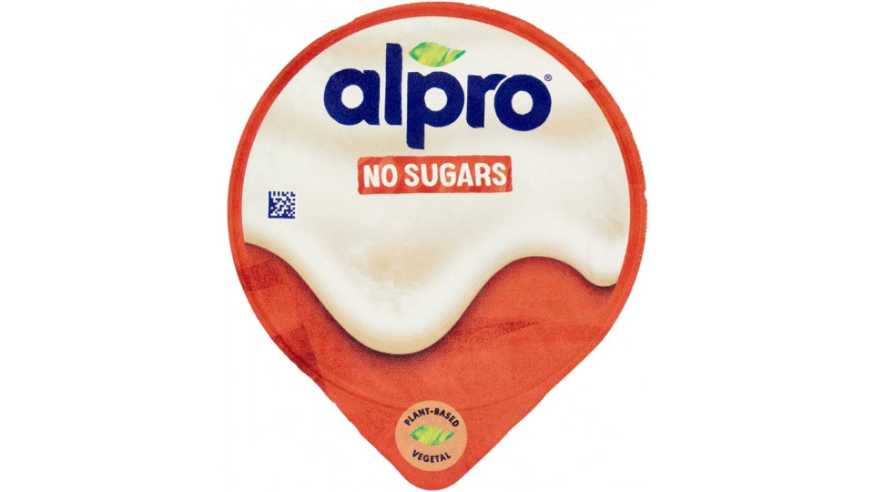 Alpro Naturale Senza Zuccheri 100% vegetale 135 gr.