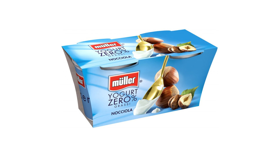 Mmuller yogurt 0% nocciola gr.125x2