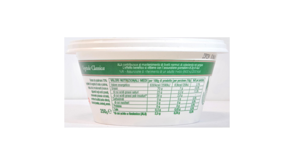 Halta margarina classica con omega 3 gr.250