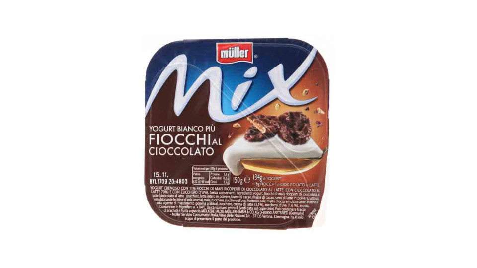 Mullermix fiocchi cioccolato g150