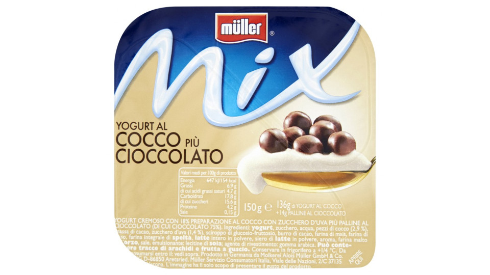 Mullermix yogurt coc/cioc.g150