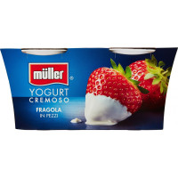 Muller Yogurt fragola cremoso gr.125x2