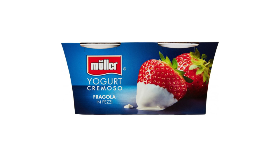 Muller Yogurt fragola cremoso gr.125x2