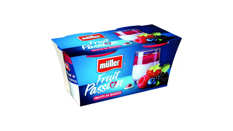 Müller Fruit Passion Frutti di Bosco 2 x 125 g