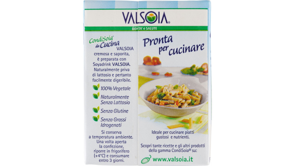 Valsoia Bontà e Salute Cucina panna cucina - ml.200