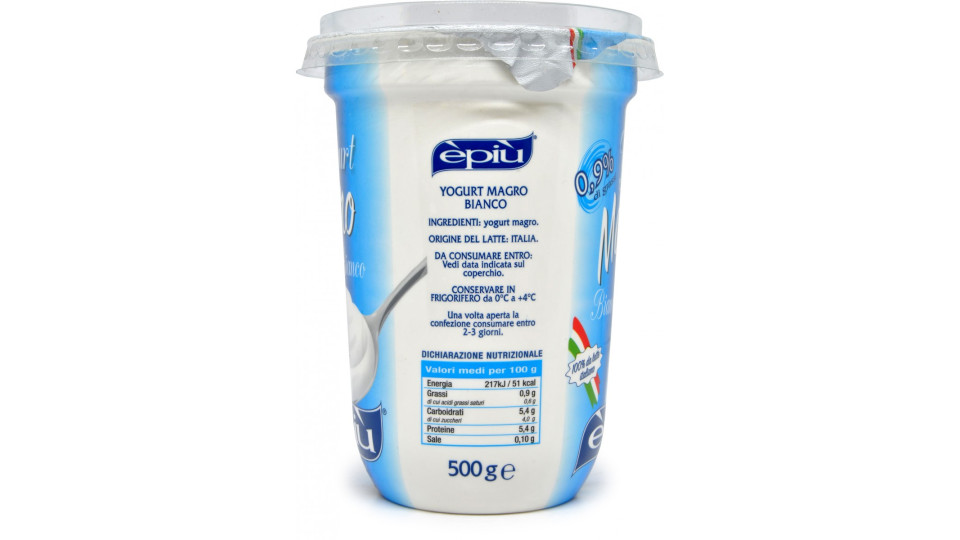 Èpiù Yogurt magro bianco gr.500