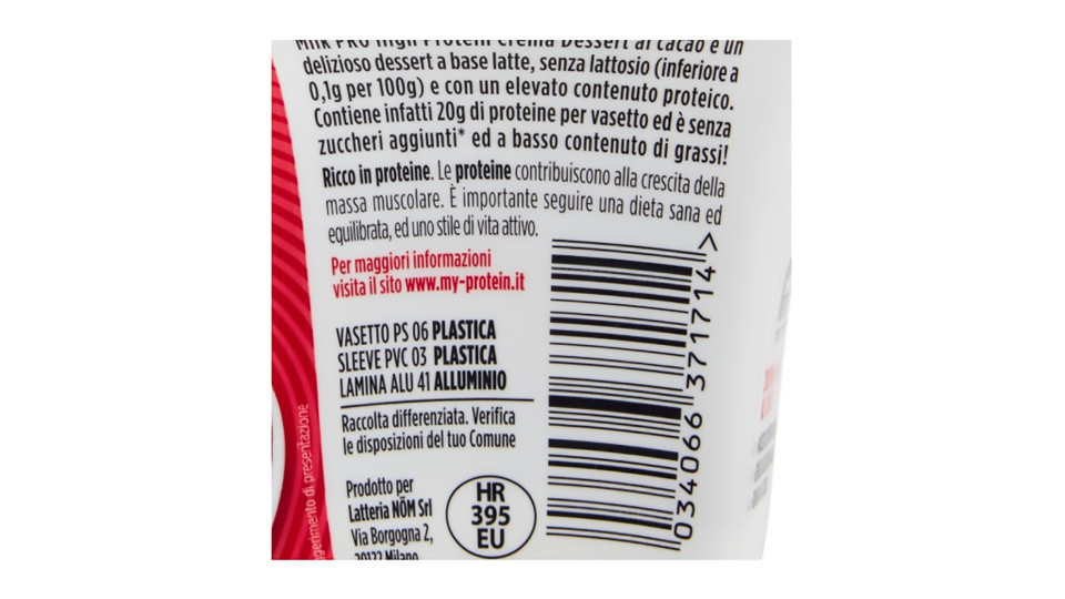 Milk pro dessert proteico caramello gr.200
