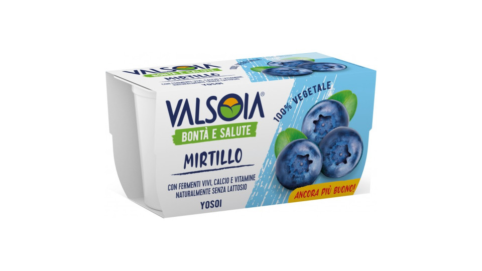 Valsoia Yosoi gusto Mirtillo 2x125gr
