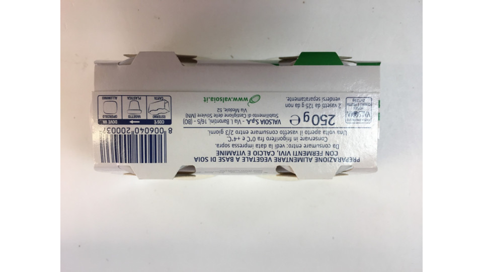 Valsoia Yosoi gusto Cereali e Frutta 2x125gr