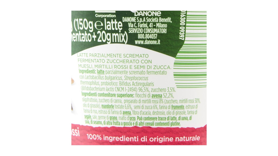 ACTIVIA Mix&Go con Probiotico Bifidus, Yogurt con Muesli,...