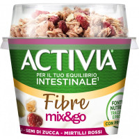 ACTIVIA Mix&Go con Probiotico Bifidus, Yogurt con Muesli,...