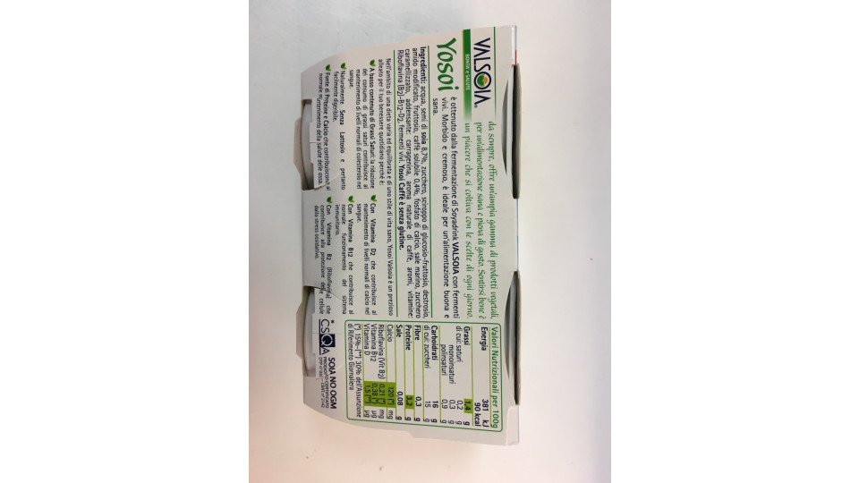 Valsoia Yosoi gusto Caffè 2x125gr