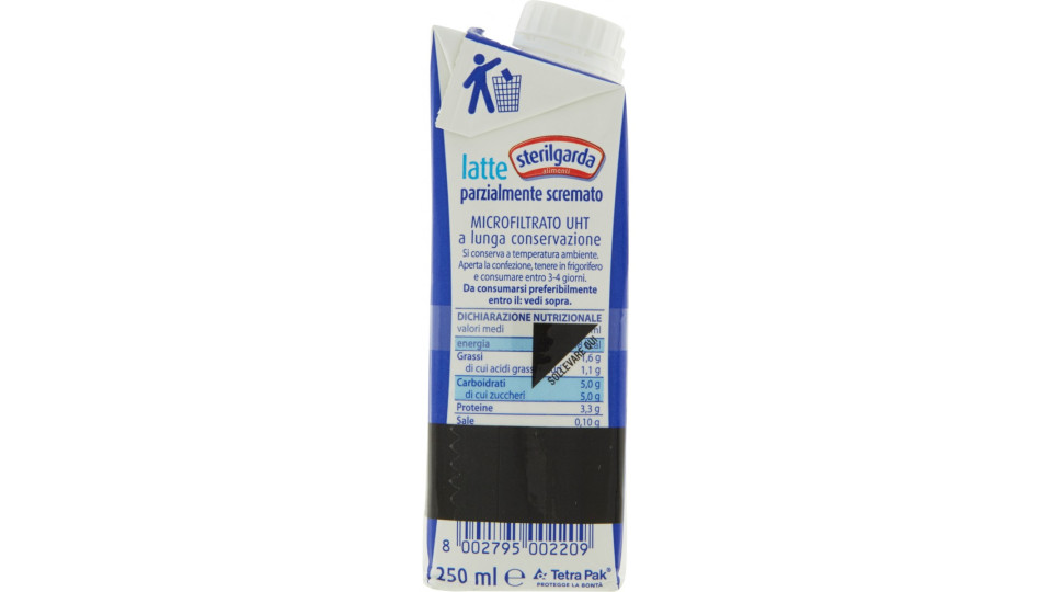 Sterilgarda Latte parzialmente scremato microfiltrato UHT a...