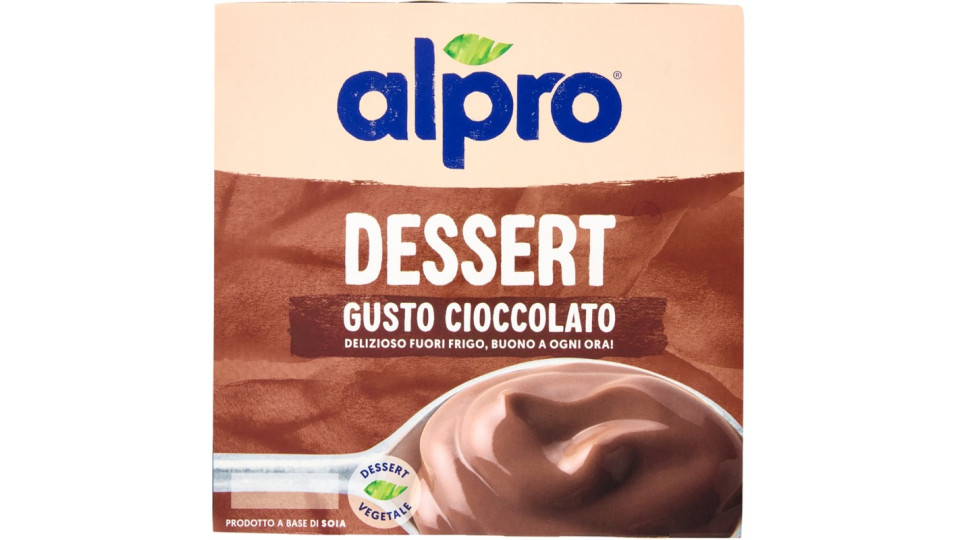 Alpro budino soia cioccolato - gr.125 x4
