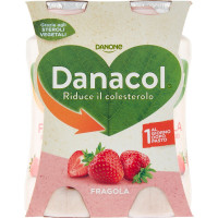 Danone Danacol Fragola 4 x 100 gr.