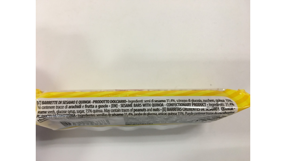 Fiorentini barrette quinoa+chia - gr.33