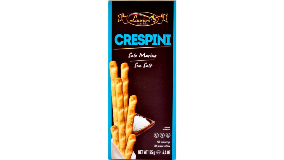 Laurieri crespini con sale marino gr.125