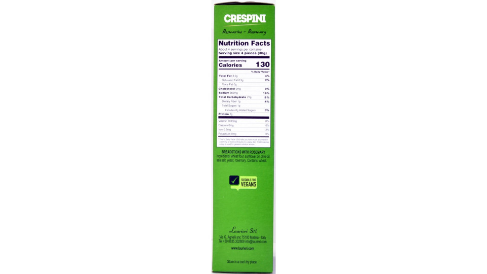 Laurieri crespini con rosmarino gr.125