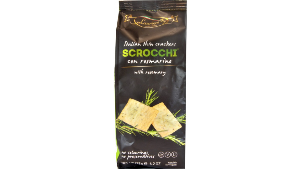 Laurieri scrocchi con rosmarino gr.175