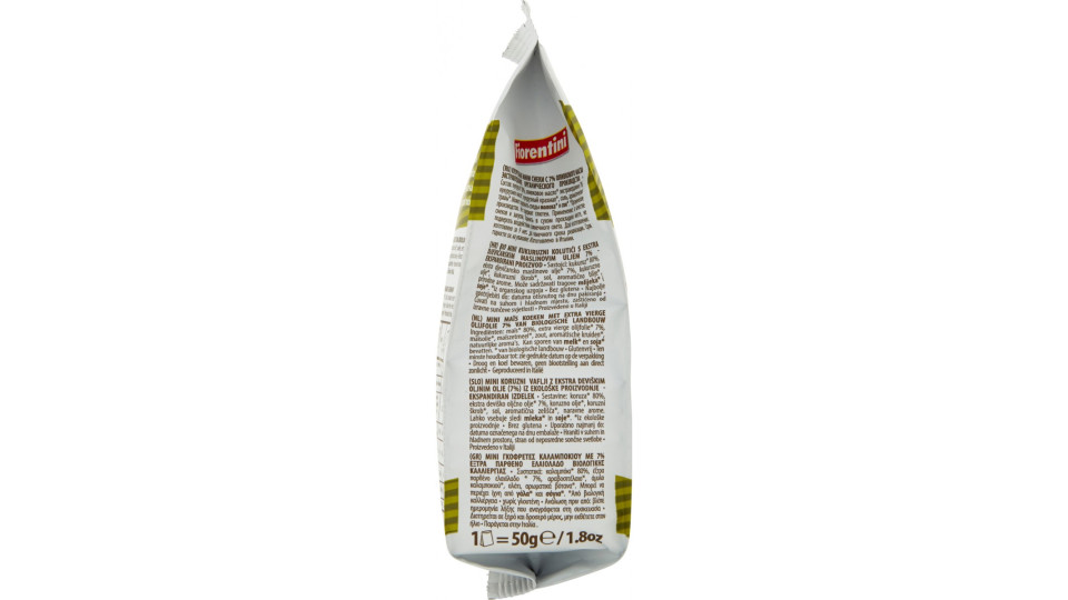 Fiorentini Mini Mais Snack Biologico Olio Extravergine di...