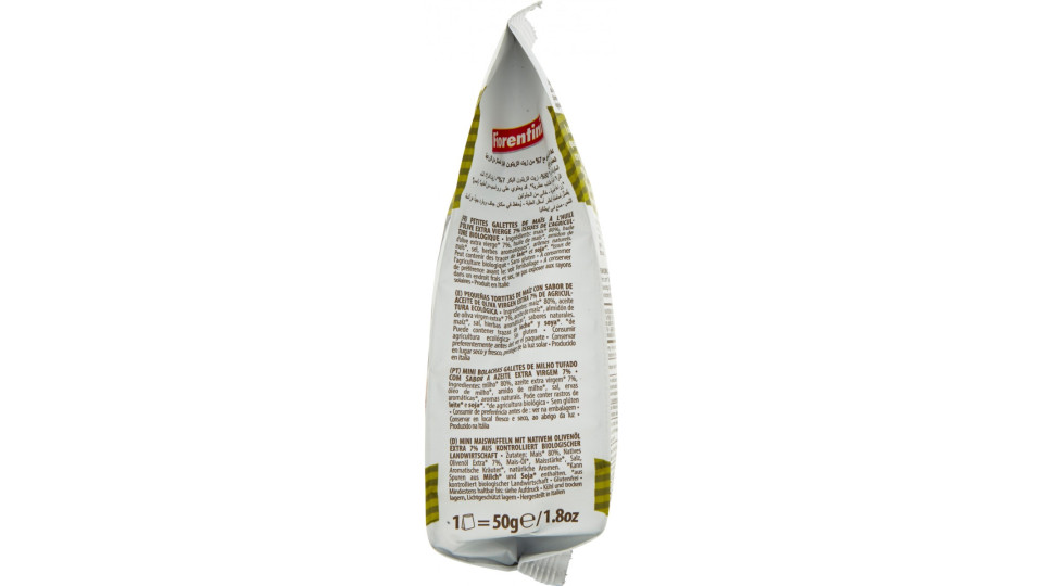Fiorentini Mini Mais Snack Biologico Olio Extravergine di...