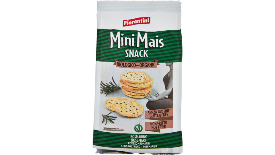 Fiorentini Mini Mais Snack Biologico Rosmarino 50 gr.