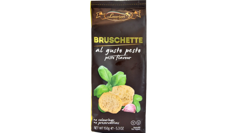 Laurieri bruschette al pesto gr.150