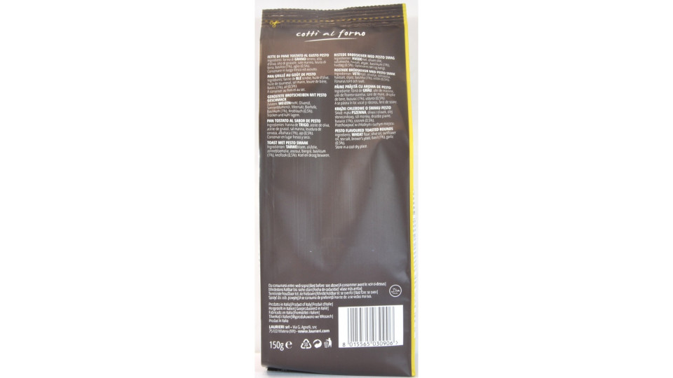 Laurieri bruschette al pesto gr.150