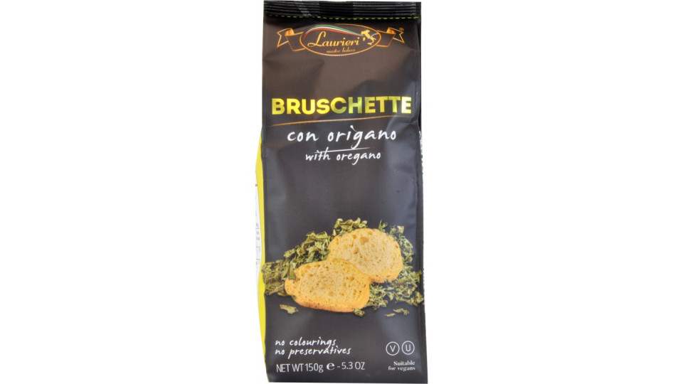 Laurieri bruschette con origano gr.150