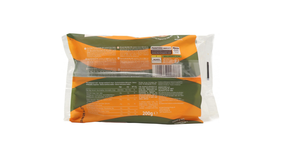 Morato Bruschelle con Olio d'Oliva 3 x 67 g