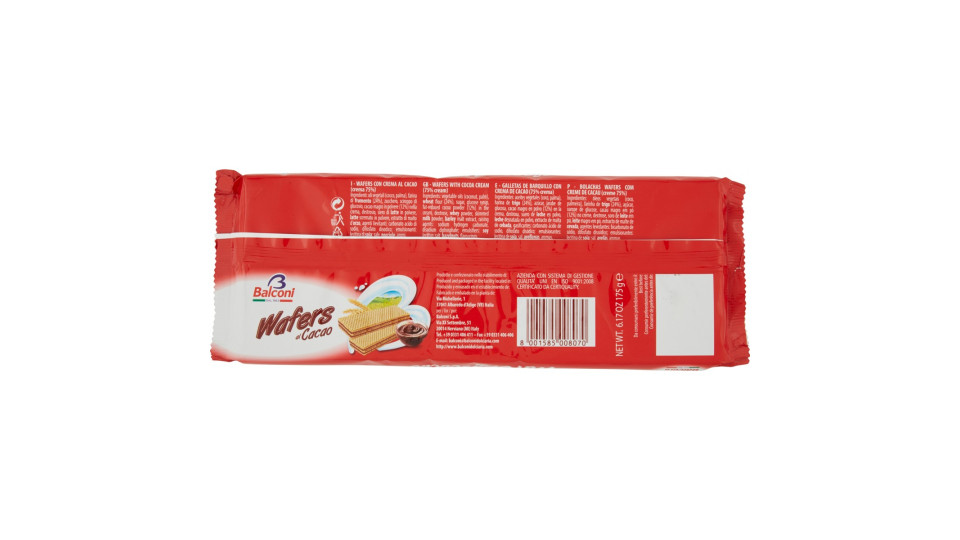Balconi wafers al cacao gr.175
