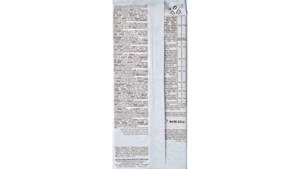 Crich crackers non salati gr.250
