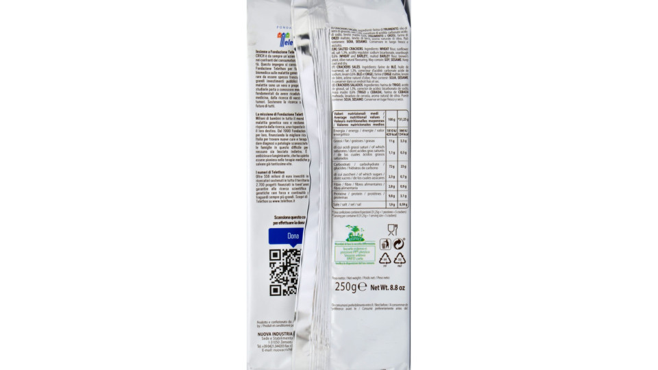 Crich crackers salati gr.250