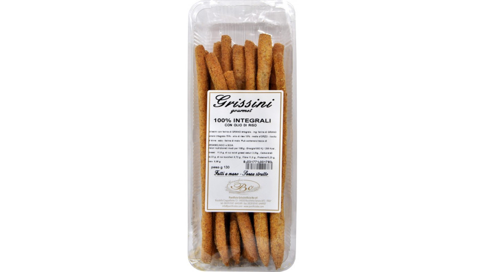 Bo grissini gourmet integrali gr.130