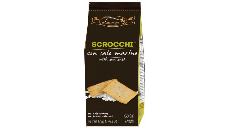 Laurieri scrocchi con sale marino gr175
