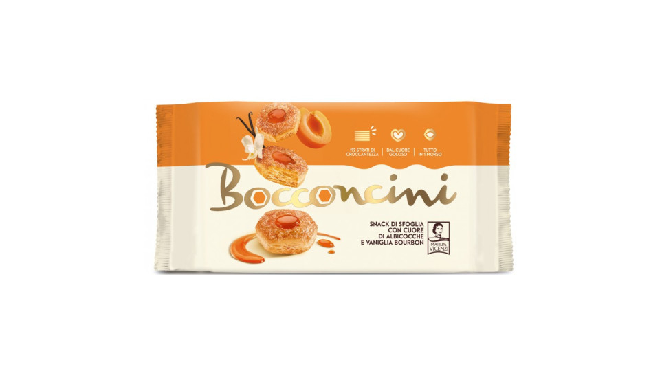 Pasticceria Matilde Vicenzi Bocconcini con Cuore di Albicocche...