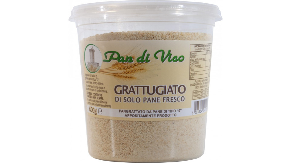 Pan di Vico pane grattugiato vaschetta gr.400