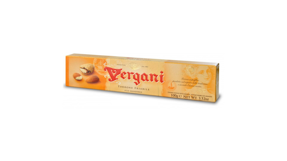 Vergani torrone mandorla gr.100