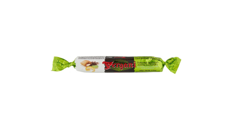 Vergani torrone sigaro morbido agli agrumi gr.100