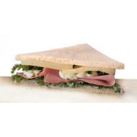 Pane Amore tramezzino con prosciutto cotto e formaggio gr.130